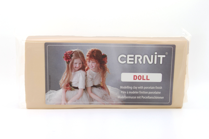 Cernit Doll - Almond - Click Image to Close